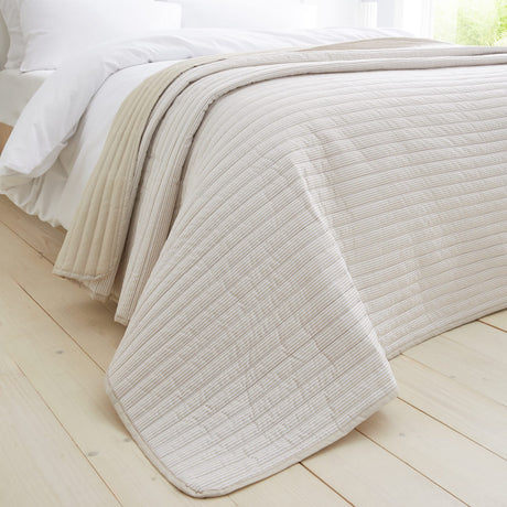 Catherine Lansfield Stripe Bedspread