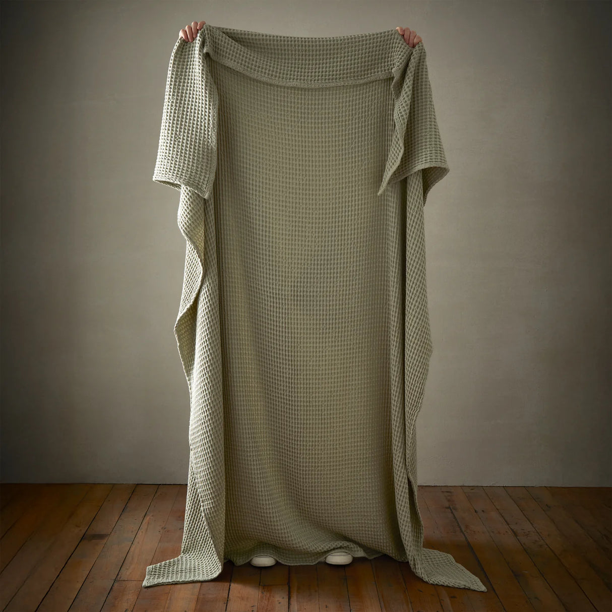 Pineapple Elephant Jaipur Chunky Waffle Cotton 150x200cm Blanket Throw