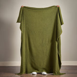 Pineapple Elephant Jaipur Chunky Waffle Cotton 150x200cm Blanket Throw