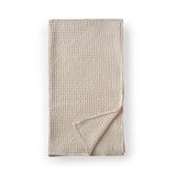 Pineapple Elephant Jaipur Chunky Waffle 100% Cotton Throw – Natural – 150cm x 200cm - Jaipur Waffle Natural Throw
