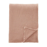 Pineapple Elephant Jaipur Chunky Waffle 100% Cotton Throw – Pink – 150cm x 200cm - Jaipur Waffle Pink Throw