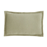 Pineapple Elephant Jaipur Grey Chunky Waffle Cotton 30x50cm Filled Cushion - Navy Blue - Jaipur Waffle Sage Cushion