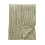 Pineapple Elephant Jaipur Chunky Waffle 100% Cotton Throw – Natural – 150cm x 200cm - Jaipur Waffle Sage Throw