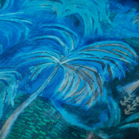 Matthew Williamson Midnight Palms 200 Thread Count Cotton Sateen Duvet Cover Set with Pillowcase