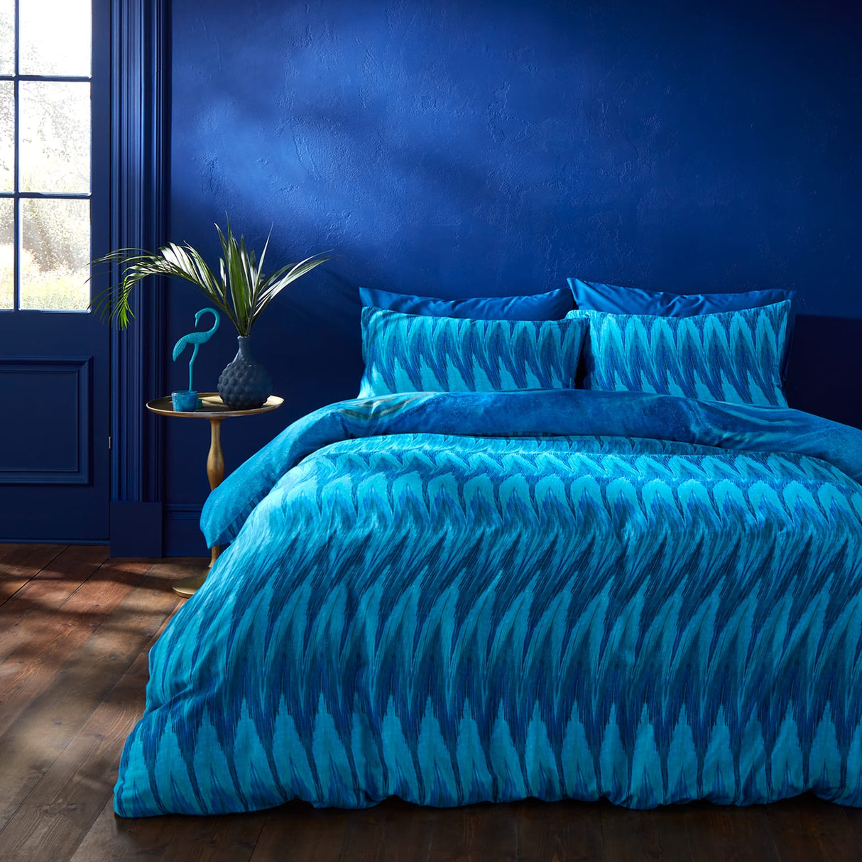 Matthew Williamson Midnight Palms Duvet Cover Set - Midnight Palms Duvet Set