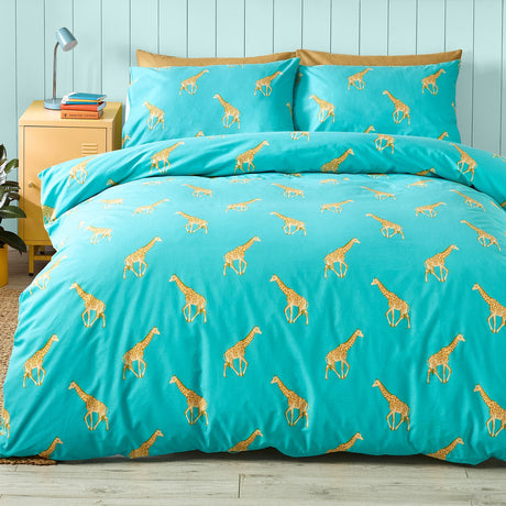 Catherine Lansfield Havin a Giraffe Duvet Cover Set - Havin A Giraffe Duvet Set