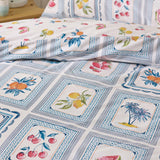 Catherine Lansfield Riviera Tiles Duvet Cover Set - Riviera Tiles