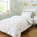 Bianca Fine Linens Mini Moo Duvet Cover Set - White - Mini Moo Duvet Set