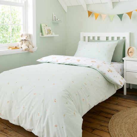 Bianca Fine Linens Mini Moo Duvet Cover Set - White - Mini Moo Duvet Set