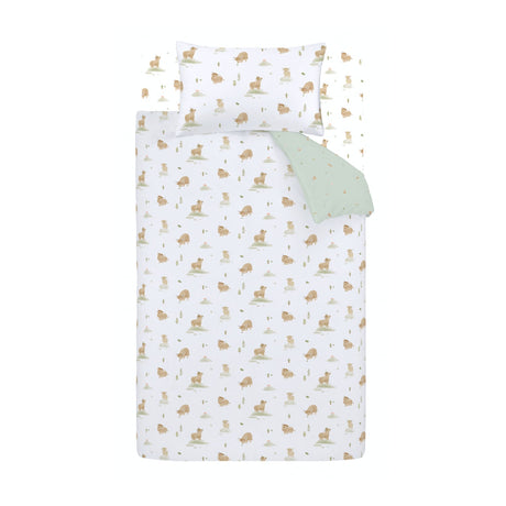 Bianca Fine Linens Mini Moo Duvet Cover Set - White - Mini Moo Duvet Set (1)