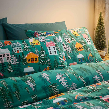 Catherine Lansfield Festive Forest Christmas Duvet Cover Set 3