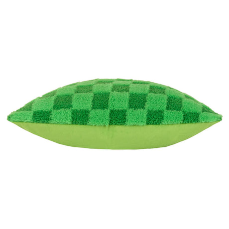 Check It Boucle Fleece Cushion Cover 18" x 18" (45cm x 45cm) by Yard