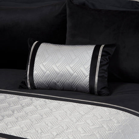 Capri Boudoir Cushion - Silver image 3