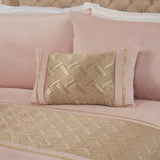 Capri Boudoir Cushion - Silver