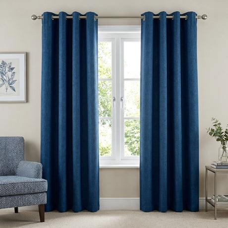 100% Blackout Eyelet Curtains 16