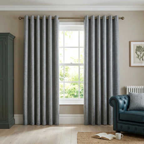 Amberley Thermal Eyelet Curtains 7