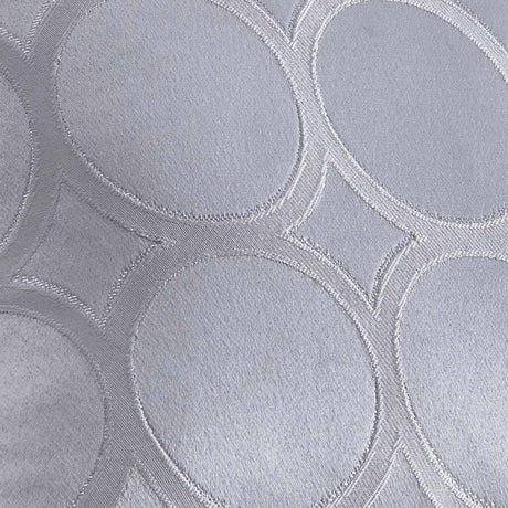 Curtina Cassina Jacquard Eyelet Curtains Silver 4