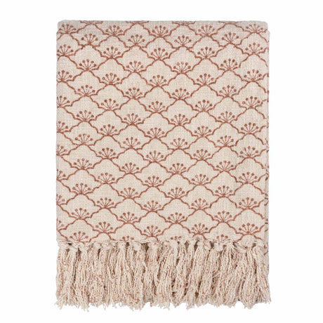 Saku Cotton Throw Blanket 130cm x 170cm by Yard