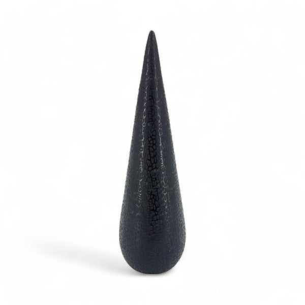 Gaia Black Cone Sculpture