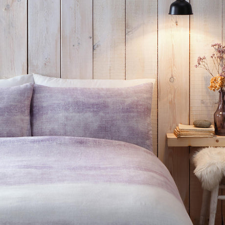 Anson Stripe Flannelette Brushed Cotton Duvet Cover Set by Appletree Hygge