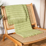 Hazie Woven Fringed Throw Blanket 130cm x 180cm by furn.