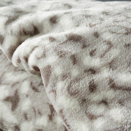 Leopard Animal Print Throw by Catherine Lansfield