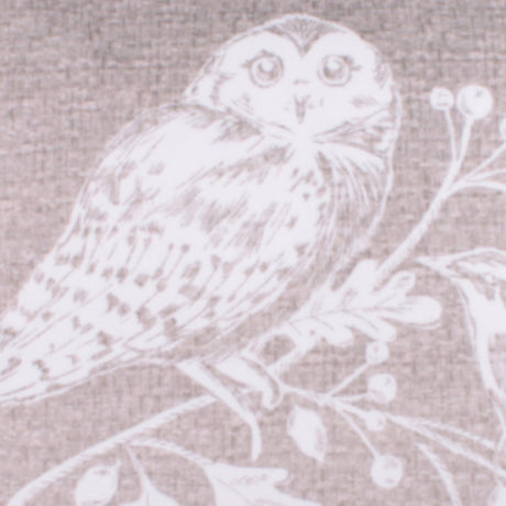 Woodland Owls Cushion Cover 17" x 17" (43cm x 43cm) by Dreams & Drapes Lodge