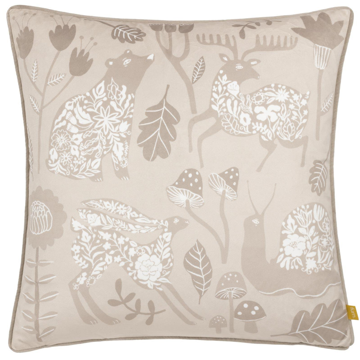 Nook Velvet Cushion Cover by furn.