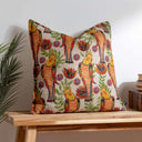 Akamba Tropical Birds and Palm Trees Cushion Covers by Wylder Tropics