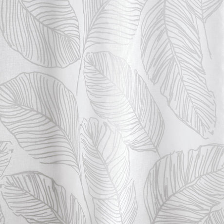 Matteo Leaf Voile Curtain Panel by Fusion