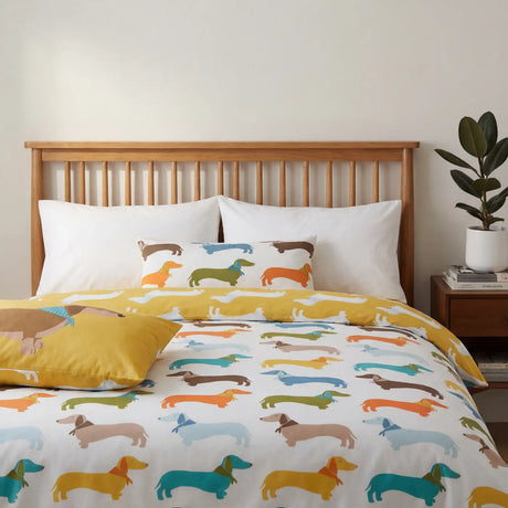 Sausage Dog Duvet Cover Set 2