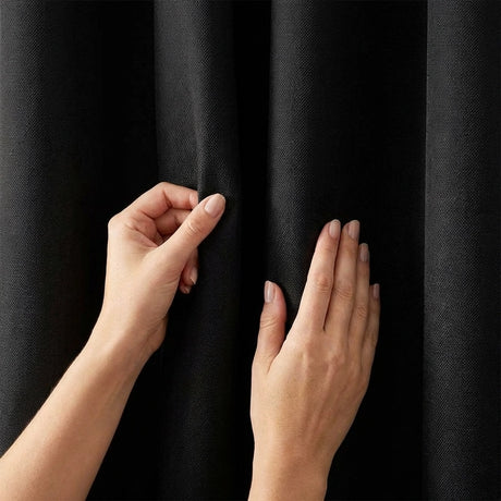 Sorbonne Cotton Lined Ready Made Eyelet Curtains 5