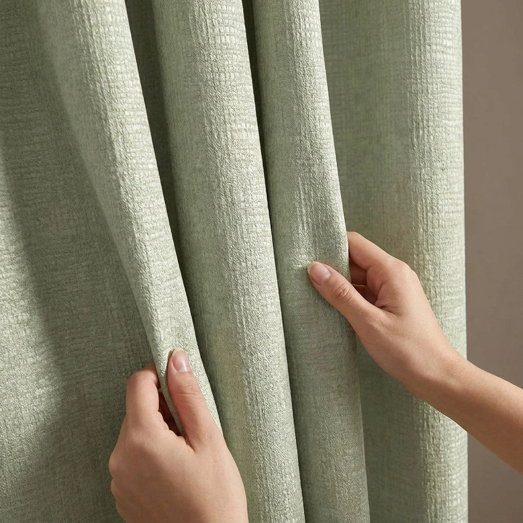 Matrix Thermal Dim Out Tape Top Pencil Pleat Curtains