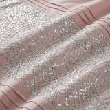 Charleston Glitter Duvet Cover Set - Blush Pink image 3