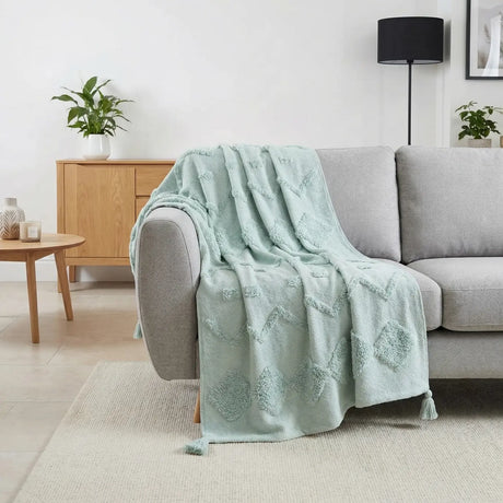 Juniper Tufted Throw Blanket 3