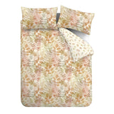 Catherine Lansfield Autumn Leaves Duvet Cover Set - Natural - Autumn Leaves Duvet Set