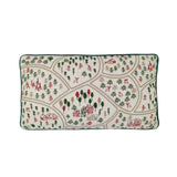 Catherine Lansfield Christmas Ski Village Filled Cushion 12" x 20 - Natural - Christmas Ski Village Cushion