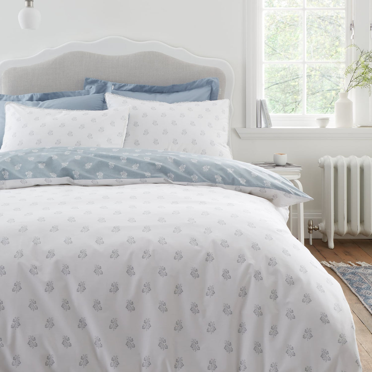 Bianca Esme Floral Cotton Duvet Cover Set - Esme Floral Duvet Set