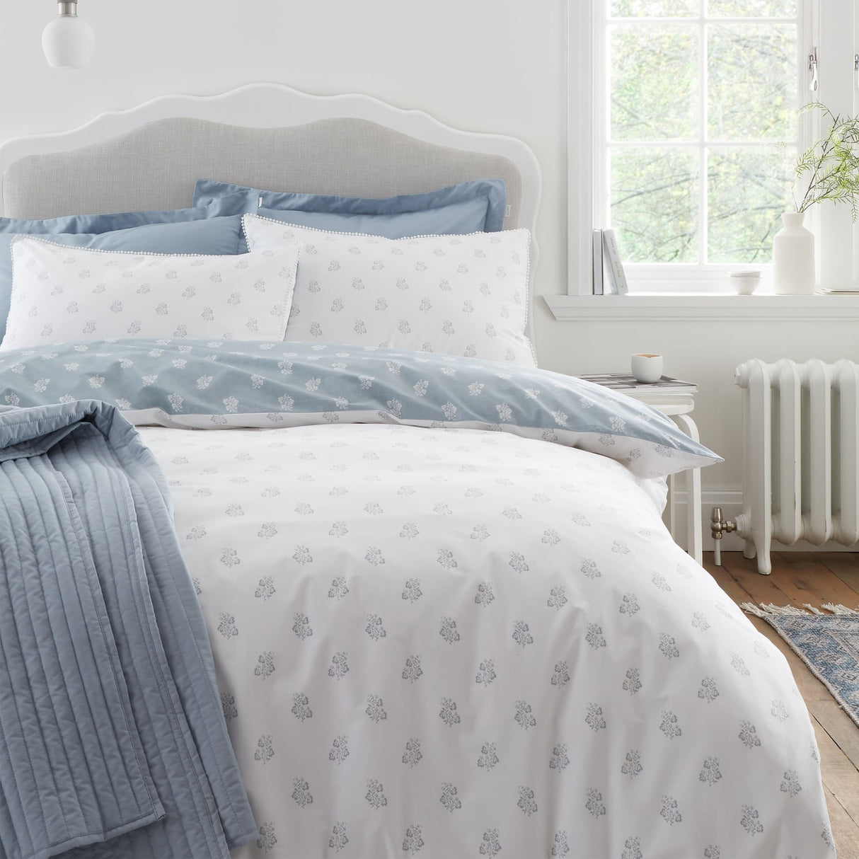 Bianca Esme Floral Cotton Duvet Cover Set