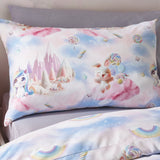 Catherine Lansfield Candy Unicorn Kids Duvet Cover Set - Pink - Candy Unicorn Duvet Set