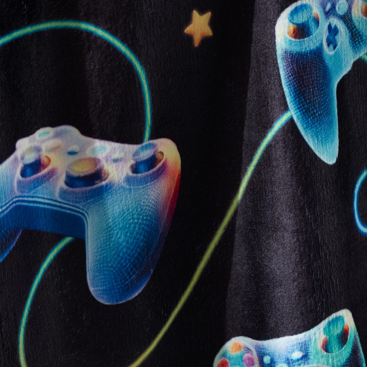 Catherine Lansfield Gamer Throw - Black - Gamer Throw