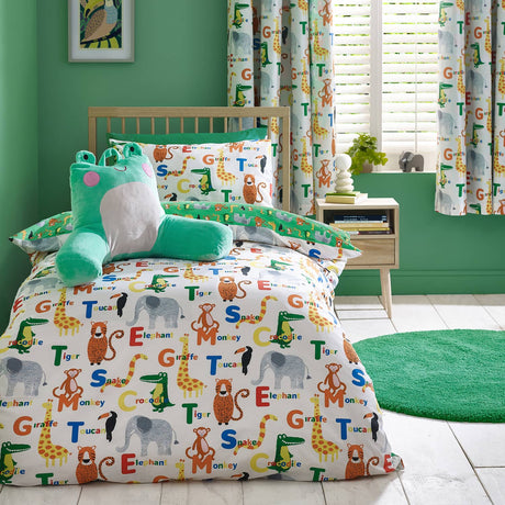 Catherine Lansfield Animal Magic Duvet Cover Set - Natural