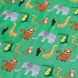 Catherine Lansfield Animal Magic 25cm Deep Fitted Sheet - Green - Animal Magic Fitted Sheet