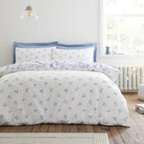 Bianca Thea Floral 200 Thread Count Cotton Reversible Duvet Cover Set - Green image 3
