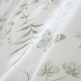 Bianca Thea Floral 200 Thread Count Cotton Reversible Duvet Cover Set - Green image 10