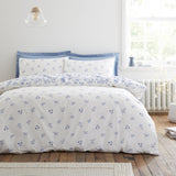 Bianca Fine Linens Thea Floral Duvet Cover Set - Thea Floral Blue Duvet Set