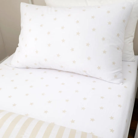 Mini Star & Stripes Fitted Sheet by Bianca