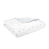 Bianca Fine Linens Mini Star & Stripes Bedspread - Mini Stars And Stripes Bedspread Blue