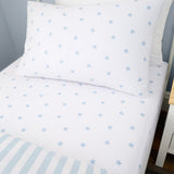Bianca Fine Linens Mini Star & Stripes 25cm Deep Fitted Sheet