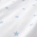 Bianca Fine Linens Mini Star & Stripes 25cm Deep Fitted Sheet - Mini Stars And Stripes Fitted Sheet Blue